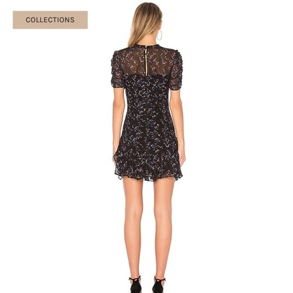 Tanya Taylor Silk Carti Dress 🖤 sz 8 - Picture 3 of 11